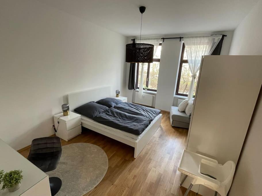 #Attraktive Altbauwohnung Im Leipziger Zentrum 1 Og Links Exteriér fotografie
