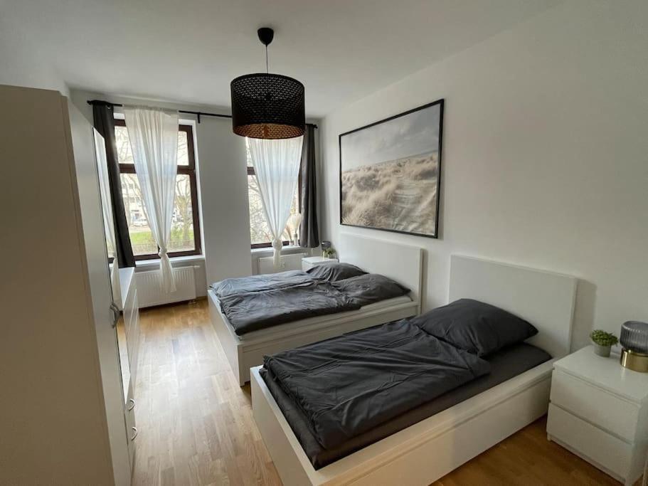 #Attraktive Altbauwohnung Im Leipziger Zentrum 1 Og Links Exteriér fotografie